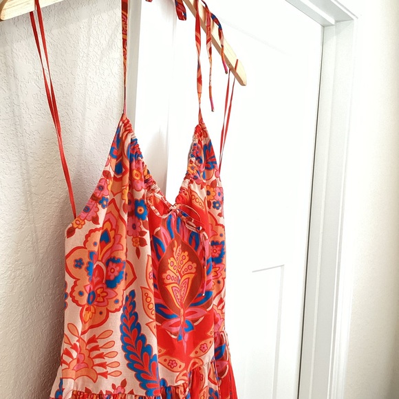 Love the Label Rita Halter A-Line Midi Dress Anthropologie NEW XL - Picture 6 of 16